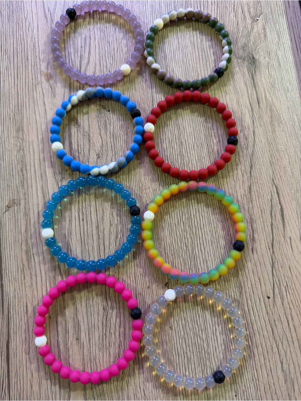Set of 8 Large Lokai Bracelets